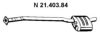 BMW 18307798176 End Silencer